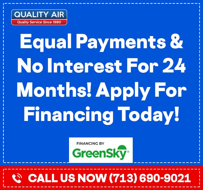 Equal Payments & No Interest For 24 Months